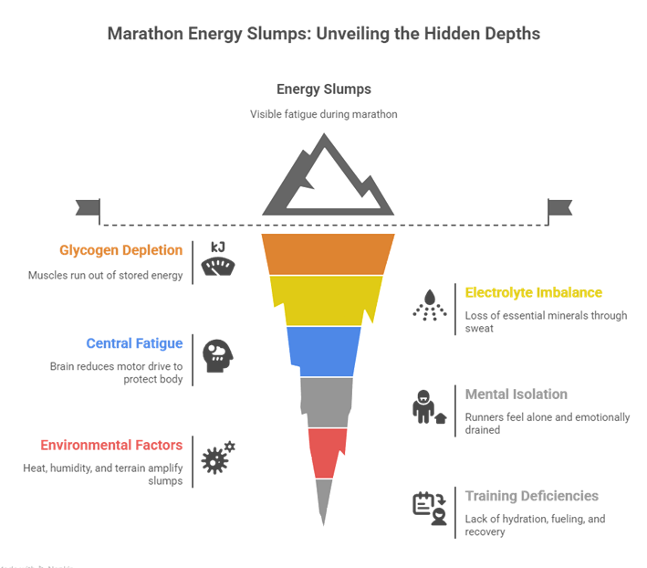 Running on Empty? The Science of Energy Slumps in Marathons — and How to Beat Them