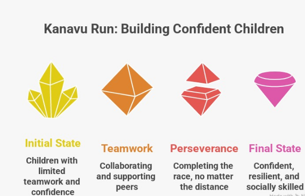 kanavu run - building confidence in children
