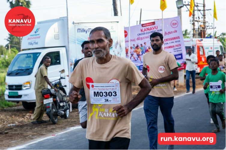seniors in kanavu cross country run