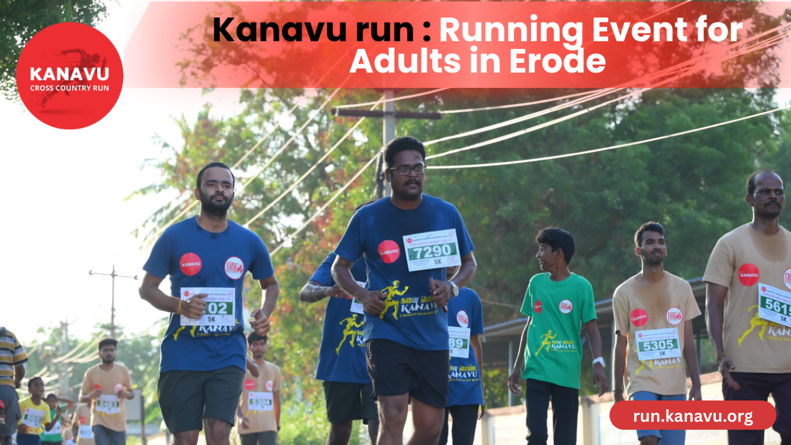 Kanavu run for adults Running Event for Adults in Erode