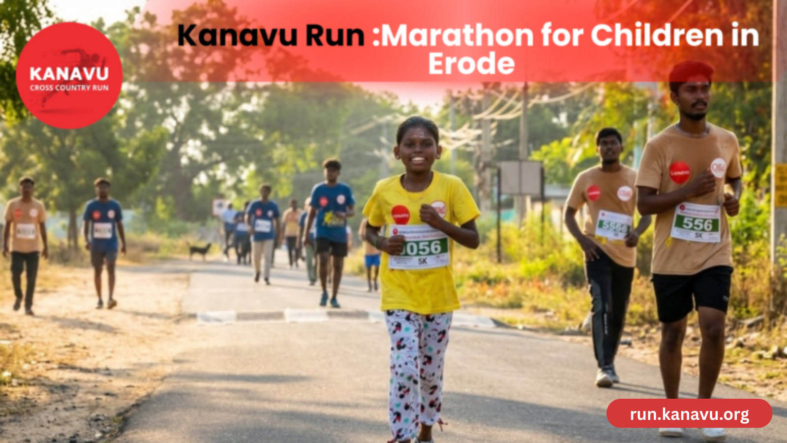 Kanavu Run for Children: The Perfect Marathon Category for Young Runners – Marathon for Children in Erode