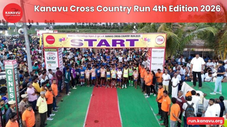 Kanavu Cross Country Run 2026 village marathon experience in Sivagiri Tamil Nadu